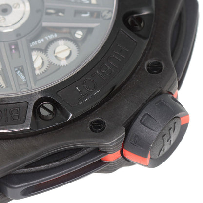 HUBLOT ウブロ 402.QU.0113.WR ビッグバン ウニコ フェラーリ カーボン 世界500本限定 腕時計 カーボン メンズ 中古