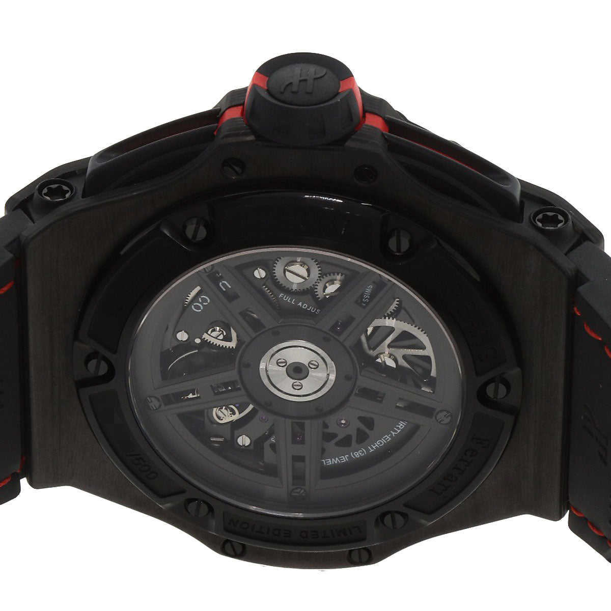 HUBLOT ウブロ 402.QU.0113.WR ビッグバン ウニコ フェラーリ カーボン 世界500本限定 腕時計 カーボン メンズ 中古