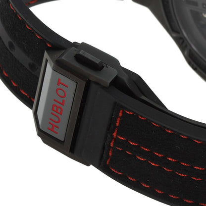 HUBLOT ウブロ 402.QU.0113.WR ビッグバン ウニコ フェラーリ カーボン 世界500本限定 腕時計 カーボン メンズ 中古