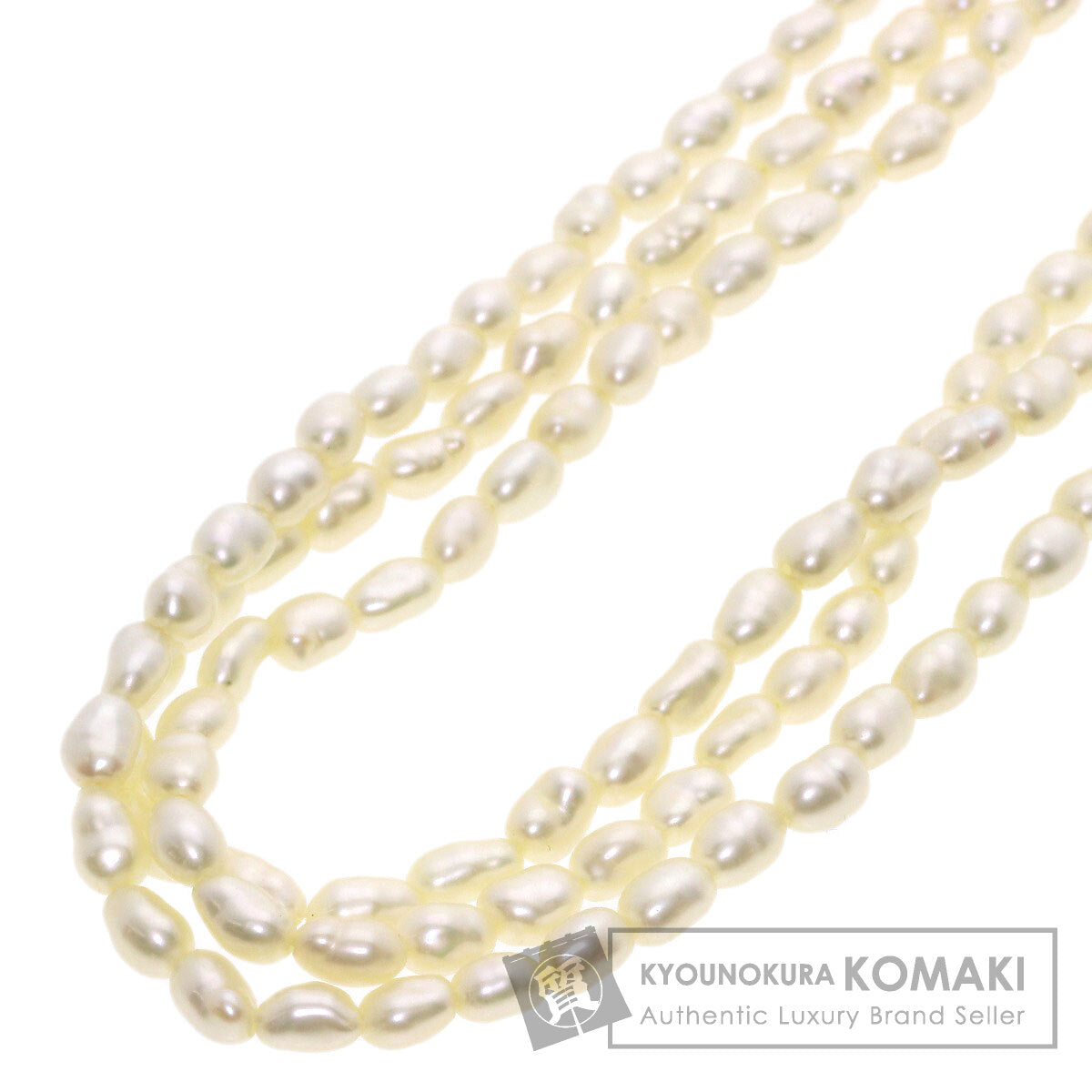 SELECT JEWELRY セレクトジュエリー 淡水パール 真珠 ネックレス SV レディース 中古