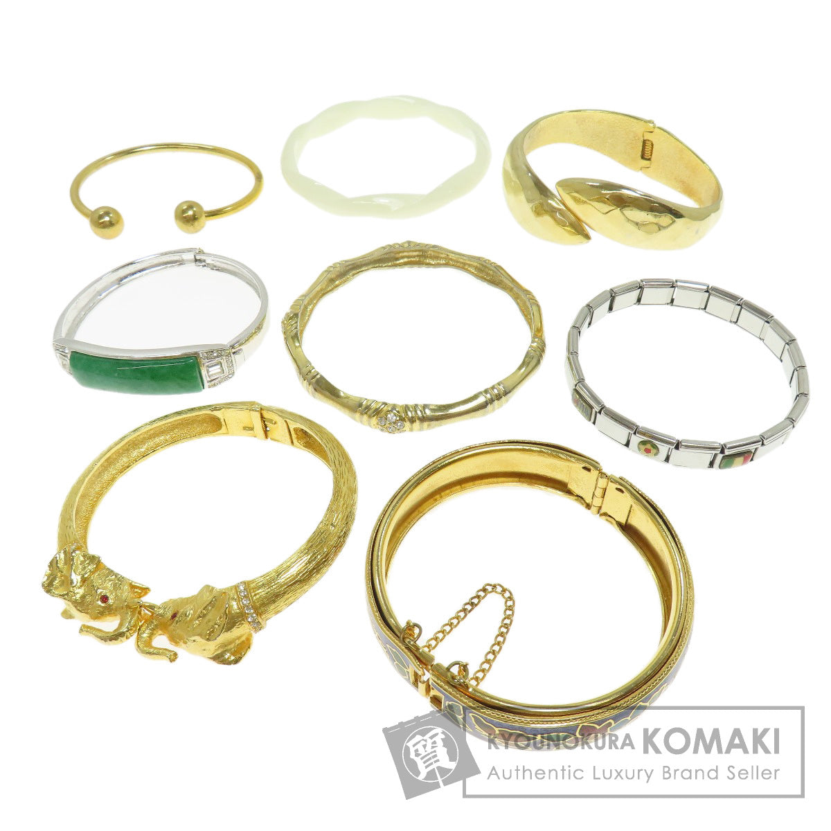 SELECT JEWELRY セレクトジュエリー 8点セット ブレスレット バングル ブレスレット 金属製 レディース 中古
