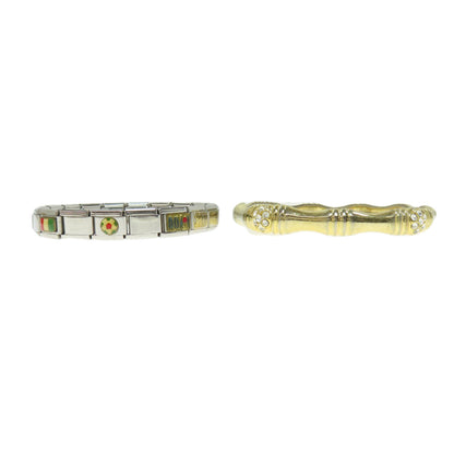 SELECT JEWELRY セレクトジュエリー 8点セット ブレスレット バングル ブレスレット 金属製 レディース 中古
