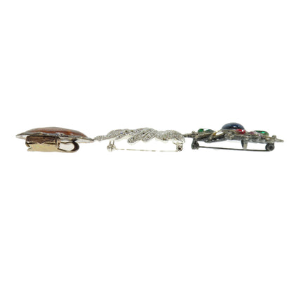 SELECT JEWELRY セレクトジュエリー 9点セット ブローチ ブローチ 金属製 レディース 中古