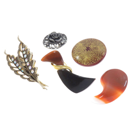 SELECT JEWELRY セレクトジュエリー 10点セット ブローチ 金属製 レディース 中古