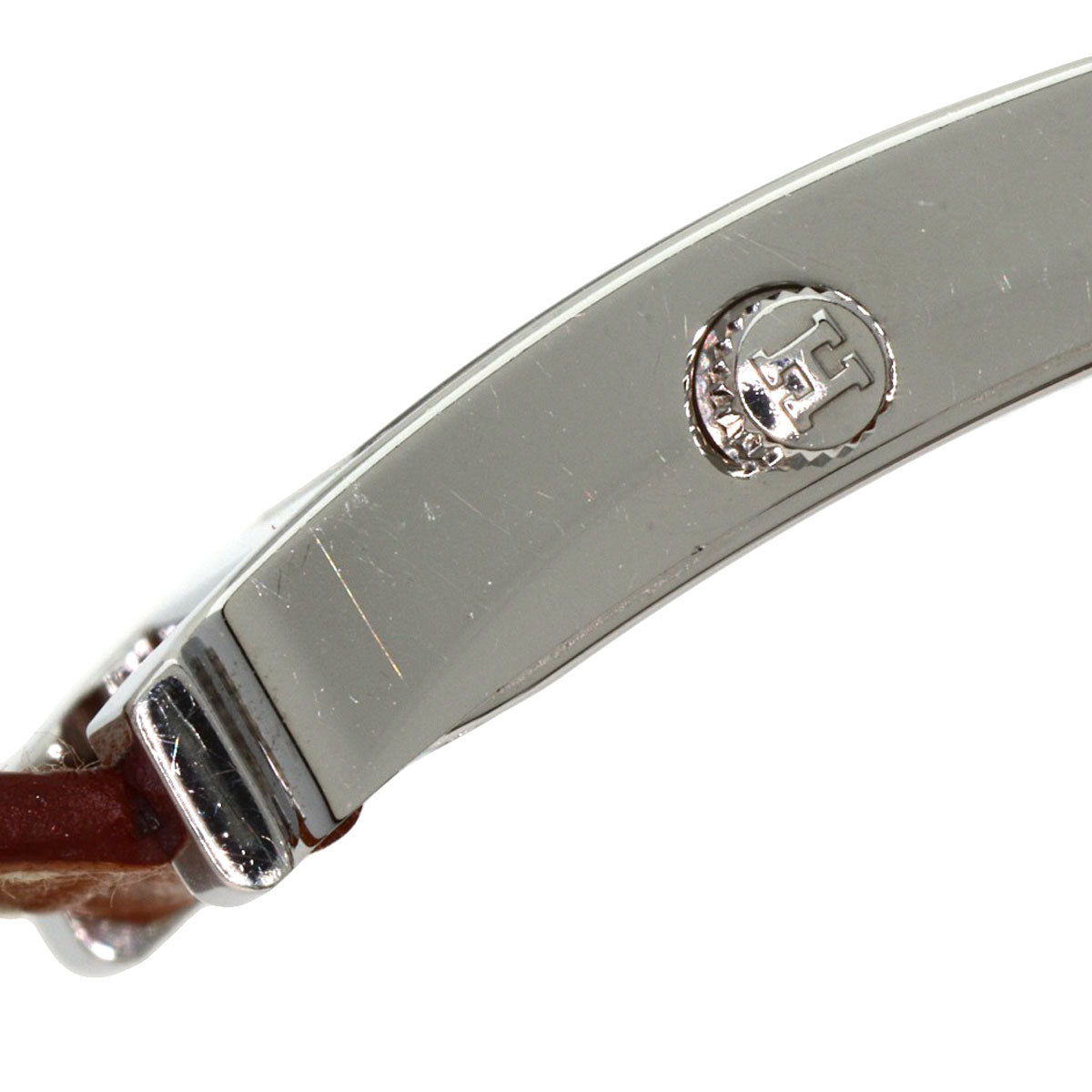 HERMES エルメス HH1.210 Hウォッチ ドゥブルトゥール 腕時計 SS レディース 中古