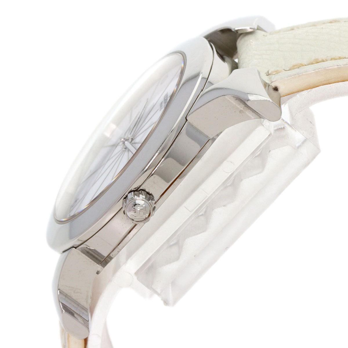 HERMES エルメス HR1.510 Hウォッチ ロンド 腕時計 SS レディース 中古