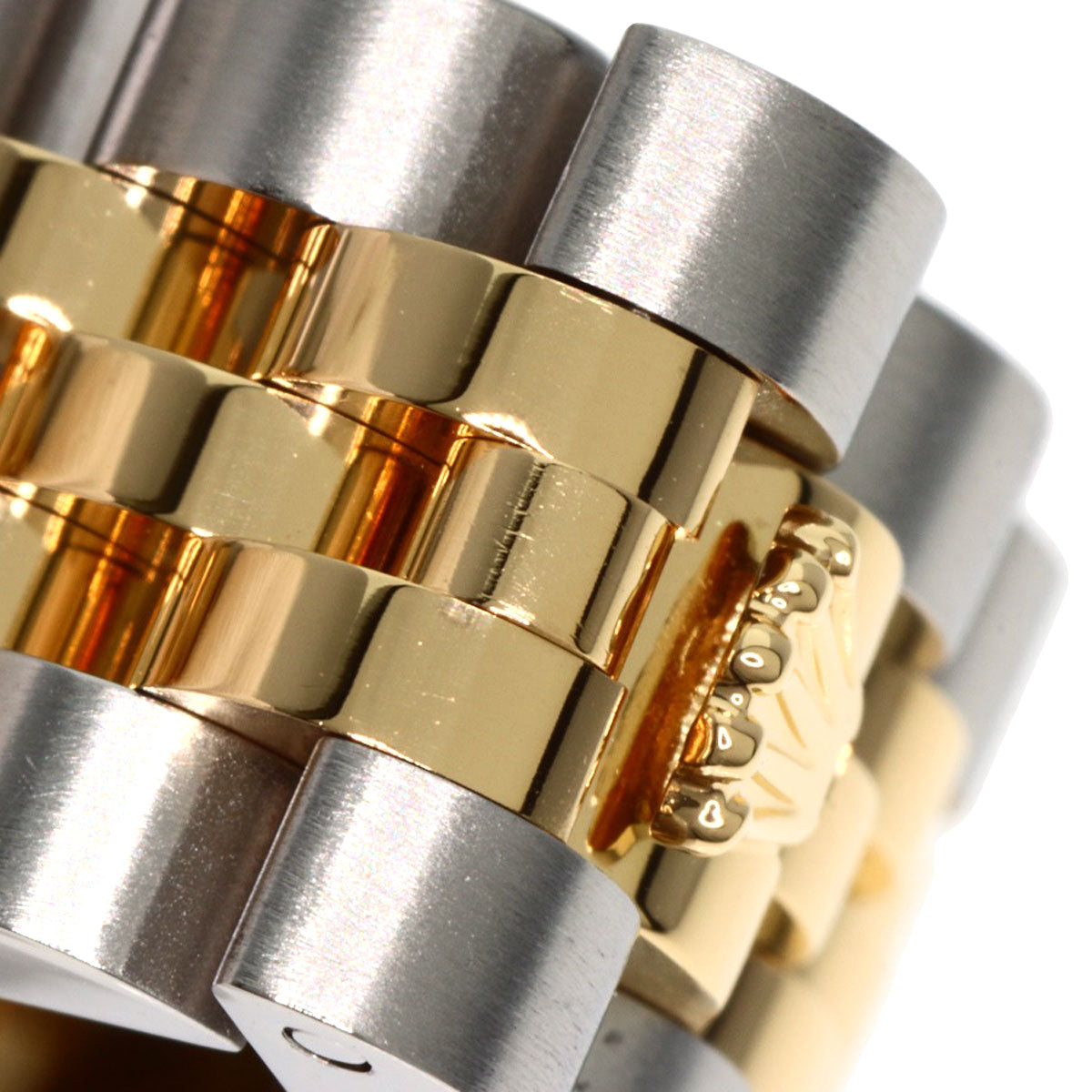 ROLEX ロレックス 179173G デイトジャスト 10P ダイヤモンド 腕時計 SS レディース 中古