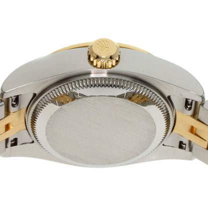 ROLEX ロレックス 179173G デイトジャスト 10P ダイヤモンド 腕時計 SS レディース 中古