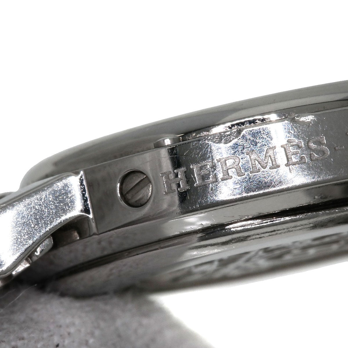 HERMES エルメス CL4.210 クリッパー 腕時計 SS レディース 中古