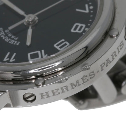 HERMES エルメス CL4.210 クリッパー 腕時計 SS レディース 中古
