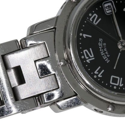 HERMES エルメス CL4.210 クリッパー 腕時計 SS レディース 中古