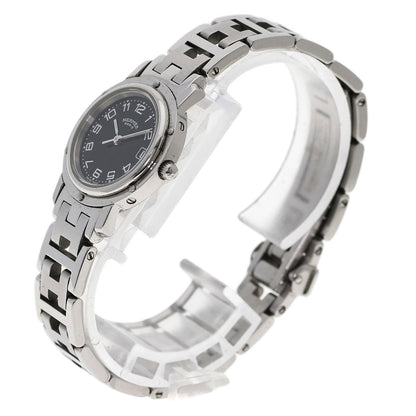 HERMES エルメス CL4.210 クリッパー 腕時計 SS レディース 中古