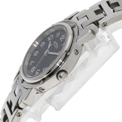 HERMES エルメス CL4.210 クリッパー 腕時計 SS レディース 中古