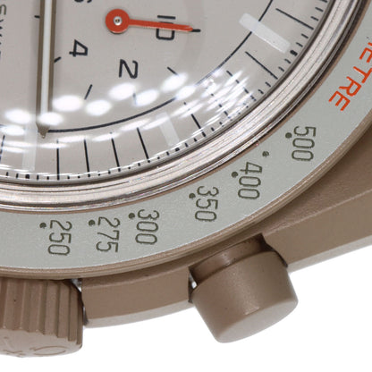 Swatch スウォッチ S033C100 MISSION TO JUPITER スピードマスター オメガ コラボ 腕時計 セラミック メンズ 中古