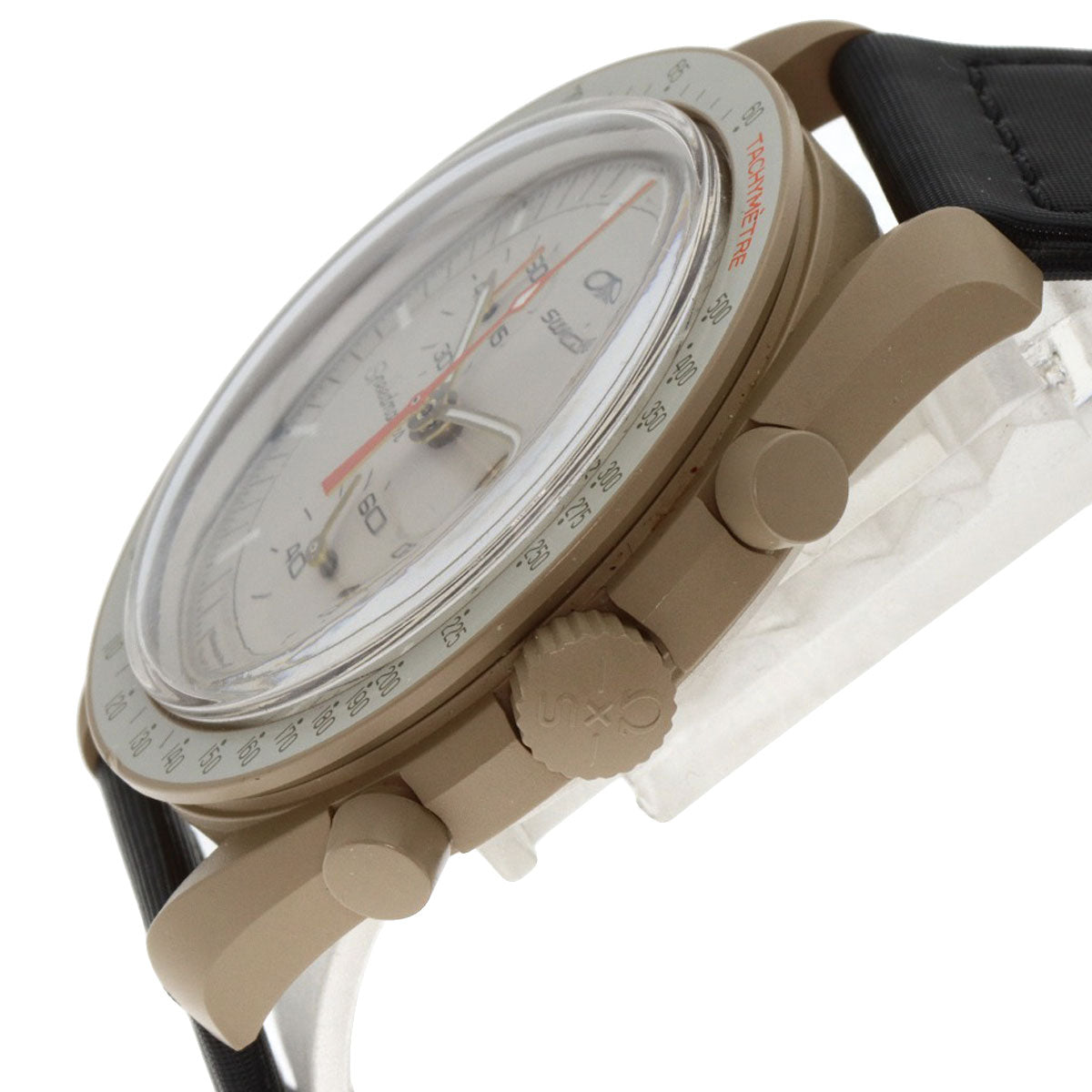 Swatch スウォッチ S033C100 MISSION TO JUPITER スピードマスター オメガ コラボ 腕時計 セラミック メンズ 中古