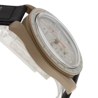 Swatch スウォッチ S033C100 MISSION TO JUPITER スピードマスター オメガ コラボ 腕時計 セラミック メンズ 中古
