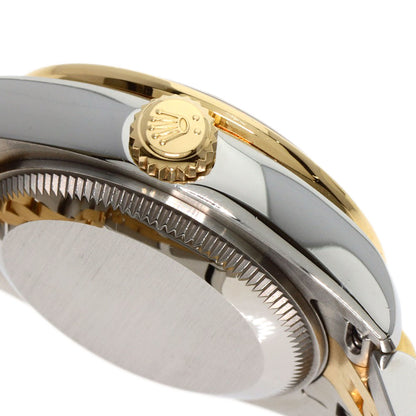 ROLEX ロレックス 179383G デイトジャスト10P ベゼル ダイヤモンド メテオライト 腕時計 K18YG レディース 中古