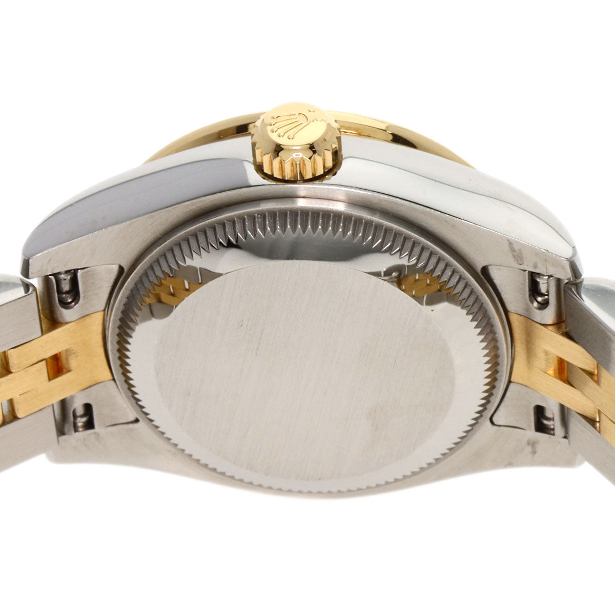 ROLEX ロレックス 179383G デイトジャスト10P ベゼル ダイヤモンド メテオライト 腕時計 K18YG レディース 中古