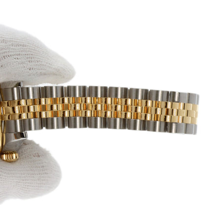 ROLEX ロレックス 179383G デイトジャスト10P ベゼル ダイヤモンド メテオライト 腕時計 K18YG レディース 中古