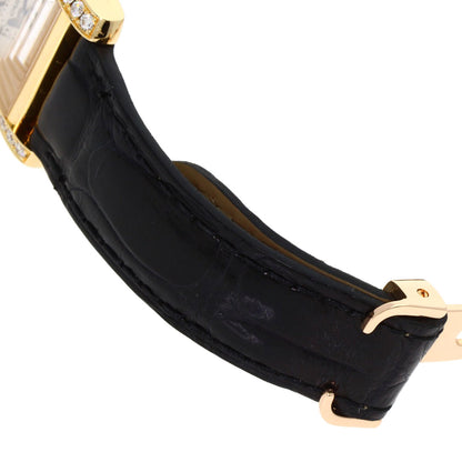 CARTIER カルティエ WE100151 タンクフランセーズ SM 腕時計 K18YG レディース 中古