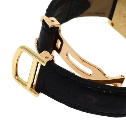 CARTIER カルティエ WE100151 タンクフランセーズ SM 腕時計 K18YG レディース 中古
