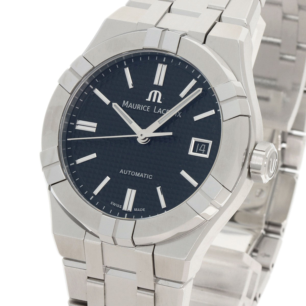 MAURICE LACROIX モーリスラクロア AI6007-S002 アイコン オートマティック 39 腕時計 SS メンズ 中古