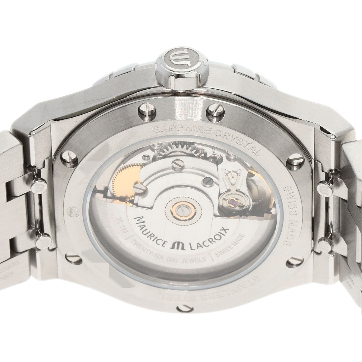 MAURICE LACROIX モーリスラクロア AI6007-S002 アイコン オートマティック 39 腕時計 SS メンズ 中古