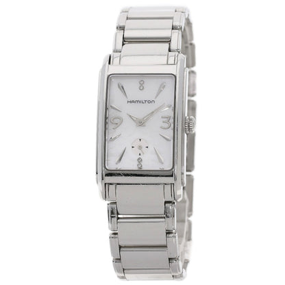 HAMILTON ハミルトン H114111 アードモア 4P ダイヤモンド 腕時計 SS レディース 中古