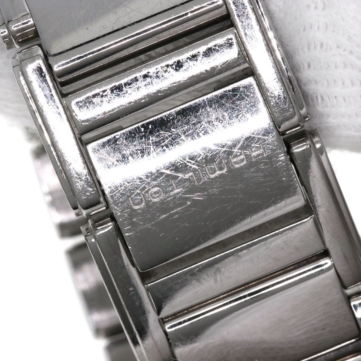 HAMILTON ハミルトン H114111 アードモア 4P ダイヤモンド 腕時計 SS レディース 中古
