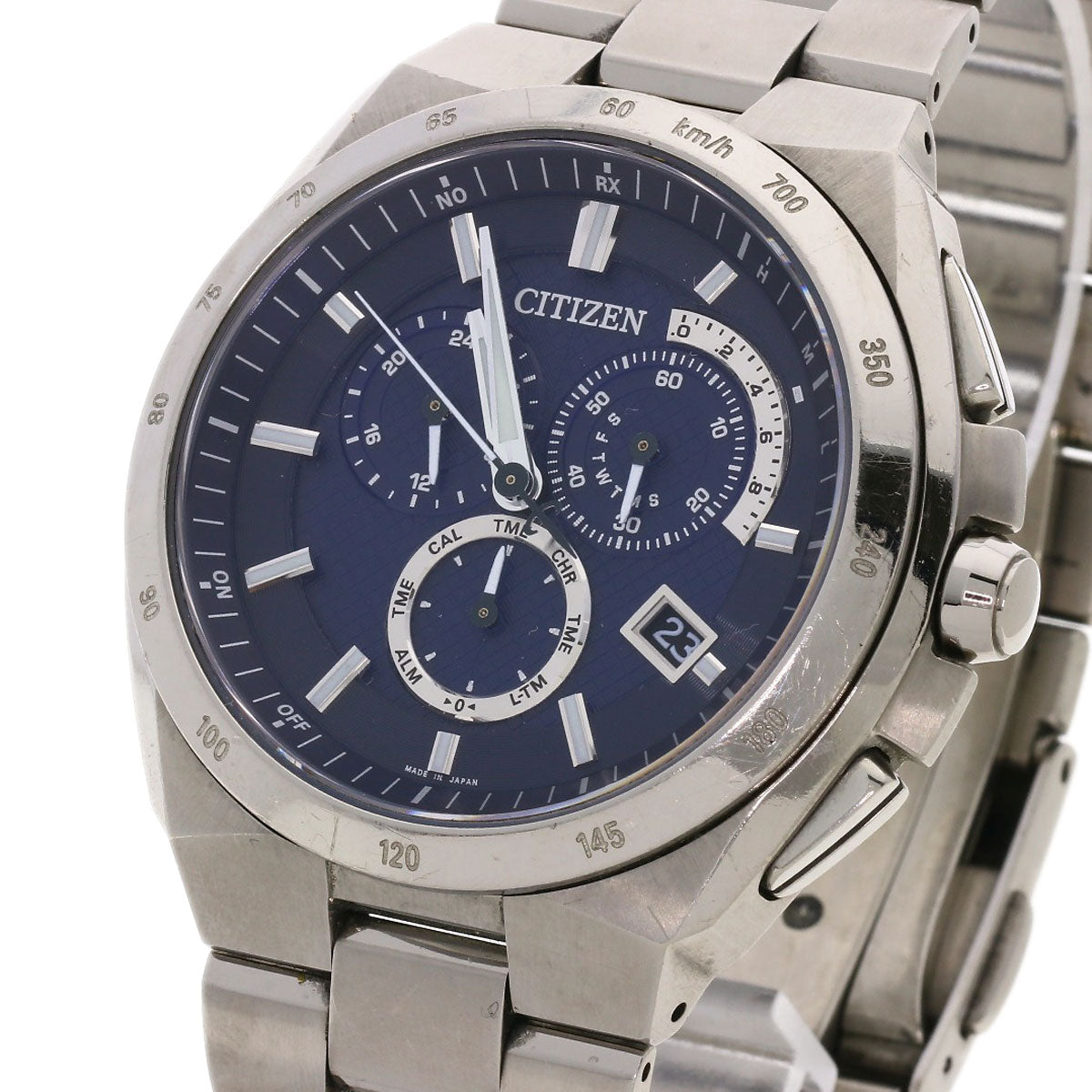 CITIZEN シチズン AT3010-55L アテッサ 腕時計 チタン メンズ 中古