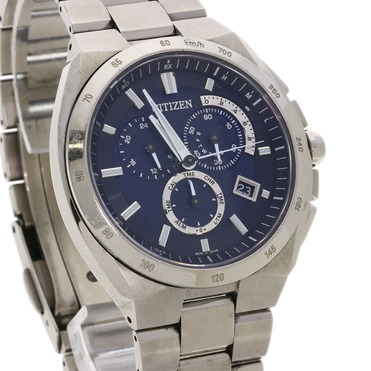 CITIZEN シチズン AT3010-55L アテッサ 腕時計 チタン メンズ 中古