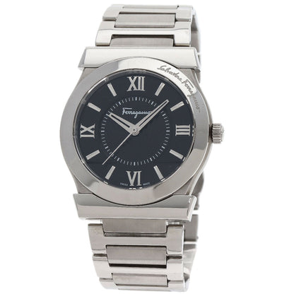 Salvatore Ferragamo サルヴァトーレフェラガモ FI0940015 ラウンドフェイス 腕時計 SS メンズ 中古