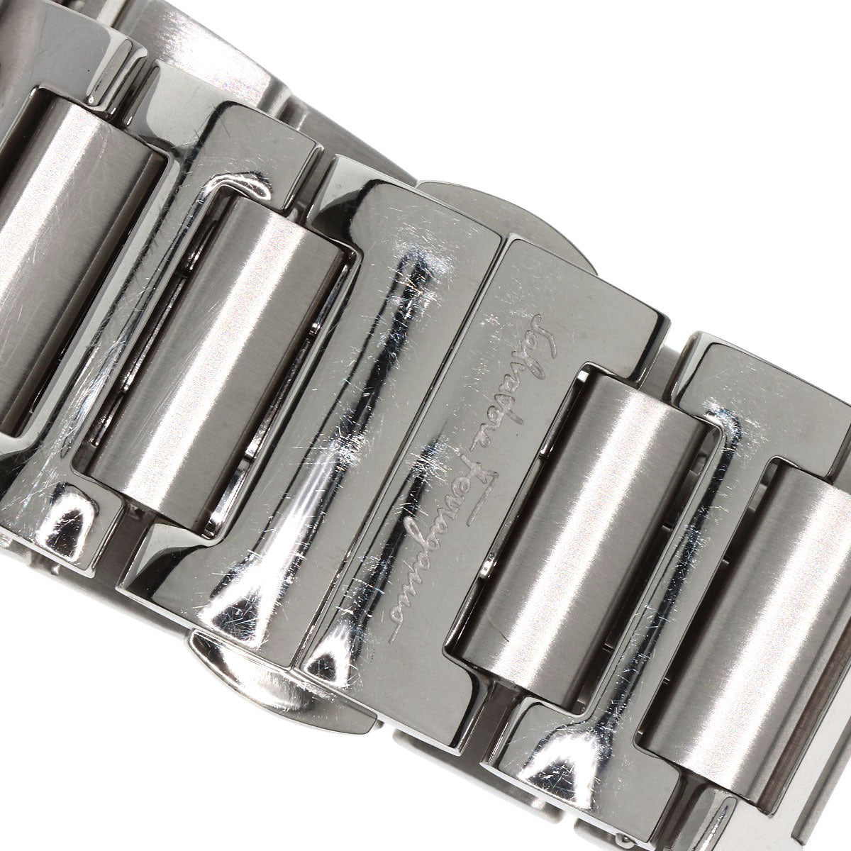 Salvatore Ferragamo サルヴァトーレフェラガモ FI0940015 ラウンドフェイス 腕時計 SS メンズ 中古