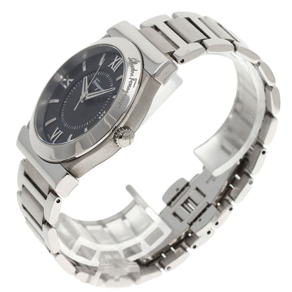Salvatore Ferragamo サルヴァトーレフェラガモ FI0940015 ラウンドフェイス 腕時計 SS メンズ 中古
