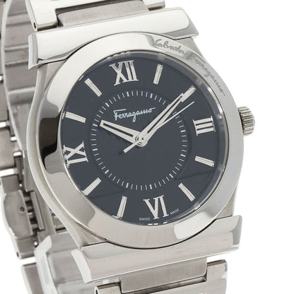 Salvatore Ferragamo サルヴァトーレフェラガモ FI0940015 ラウンドフェイス 腕時計 SS メンズ 中古