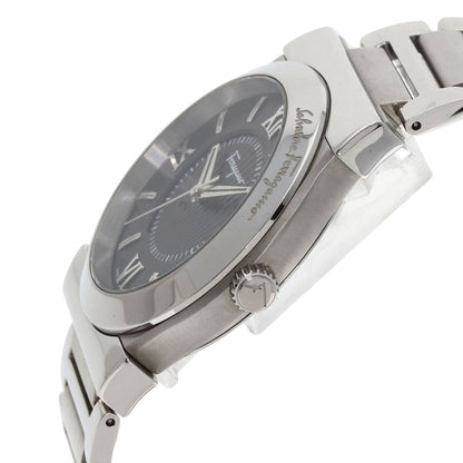 Salvatore Ferragamo サルヴァトーレフェラガモ FI0940015 ラウンドフェイス 腕時計 SS メンズ 中古
