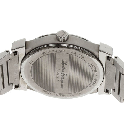 Salvatore Ferragamo サルヴァトーレフェラガモ FI0940015 ラウンドフェイス 腕時計 SS メンズ 中古