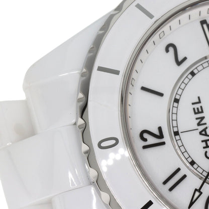CHANEL シャネル H5700 J12 38mm ホワイト セラミック 腕時計 セラミック メンズ 中古