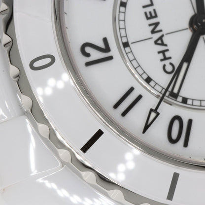 CHANEL シャネル H5700 J12 38mm ホワイト セラミック 腕時計 セラミック メンズ 中古