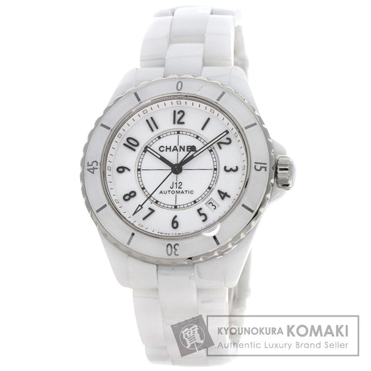 CHANEL シャネル H5700 J12 38mm ホワイト セラミック 腕時計 セラミック メンズ 中古