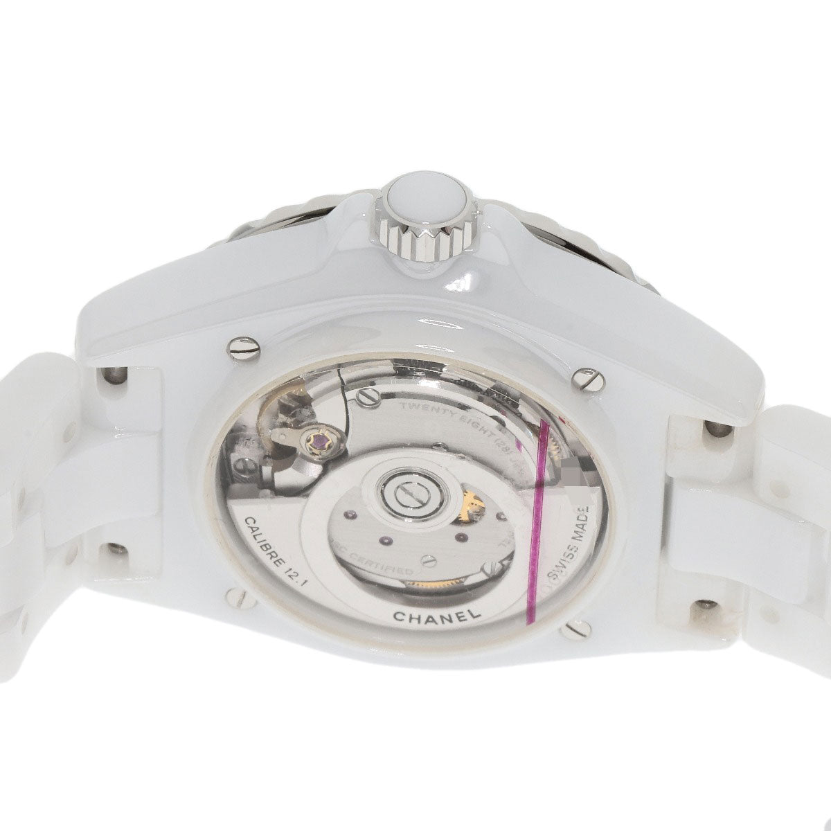 CHANEL シャネル H5700 J12 38mm ホワイト セラミック 腕時計 セラミック メンズ 中古