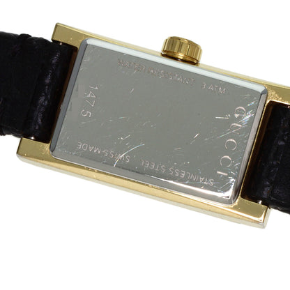GUCCI グッチ YA147507 Gフレーム 腕時計 GP レディース 中古