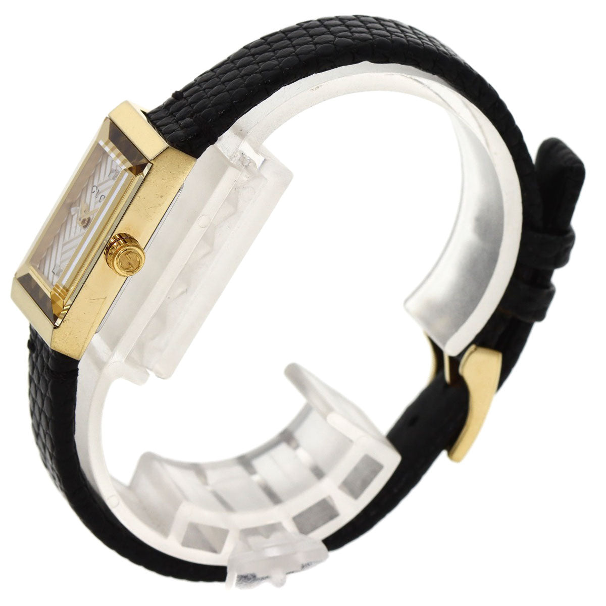 GUCCI グッチ YA147507 Gフレーム 腕時計 GP レディース 中古