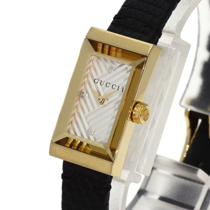 GUCCI グッチ YA147507 Gフレーム 腕時計 GP レディース 中古