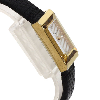 GUCCI グッチ YA147507 Gフレーム 腕時計 GP レディース 中古