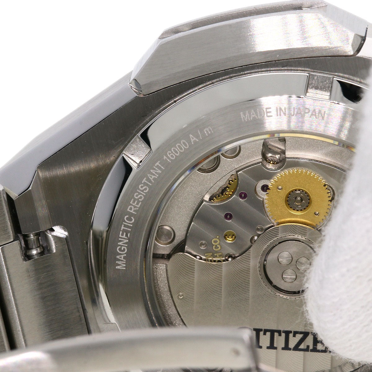CITIZEN シチズン NB6066-51W シリーズ8 メカニカル 世界限定1700本 腕時計 SS メンズ 中古