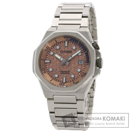 CITIZEN シチズン NB6066-51W シリーズ8 メカニカル 世界限定1700本 腕時計 SS メンズ 中古