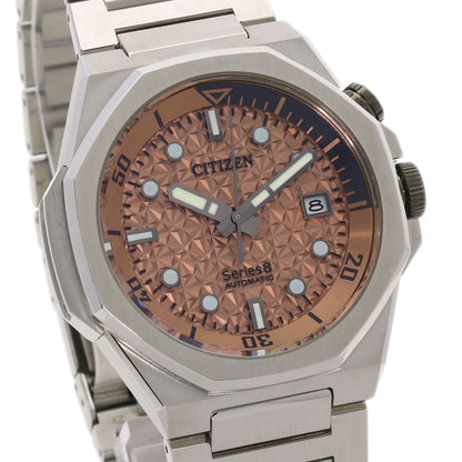 CITIZEN シチズン NB6066-51W シリーズ8 メカニカル 世界限定1700本 腕時計 SS メンズ 中古