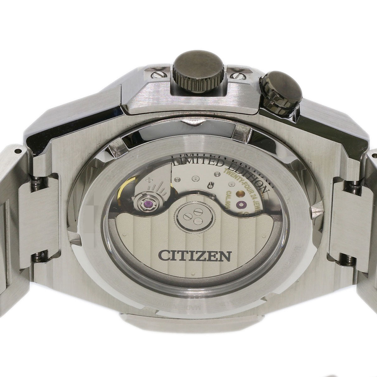 CITIZEN シチズン NB6066-51W シリーズ8 メカニカル 世界限定1700本 腕時計 SS メンズ 中古