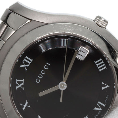 GUCCI グッチ 5500M ラウンドフェイス 腕時計 SS メンズ 中古